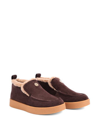 Жіночі Черевики 233D-301-2 Коричневий Велюр MIRATON (368753928)