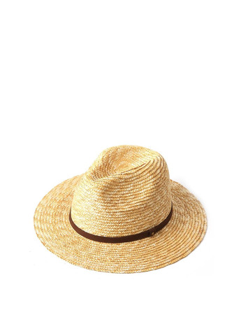 Шляпа федора мужская солома бежевая MADISON 818-225 LuckyLOOK 818-225м (289478420)