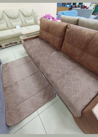 Набор накидок на диван Кофейный 1101-2 (1101-2-03) No Brand (348095332)