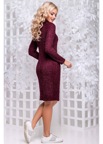 Темно-червона сукня 1044.2819 Seventeen