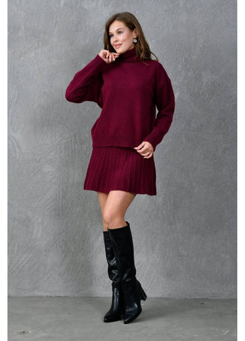 Стильний турецький костюм (светр оверсайз + спідниця-трапеція) ✨ ЗАМІР В ОПИСІ DK/DL Мода без кордонів (369713437)