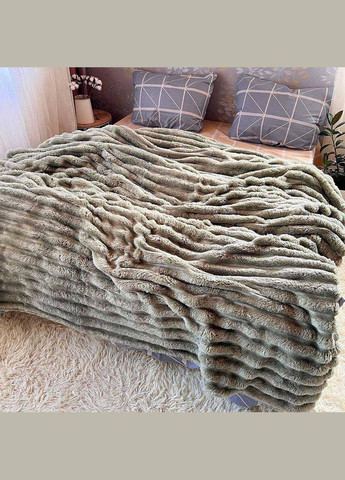 Плюшевый плед для дивана шарпей (П4К-Mpled003/2) No Brand (306633003)