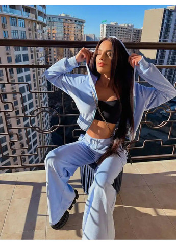 Велюровий жіночий костюм No Brand (362085393)