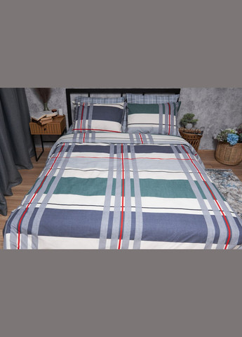 Комплект постільної білизни Бязь Gold Люкс «» Сімейні 160х220х2 наволочки 2х40х60 (MS-820004720) Moon&Star Cloudy (293148361)