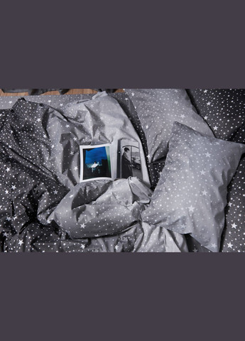Комплект постільної білизни Микросатин Premium «» двоспальні 175х210 наволочки 4х70х70 (MS-820005119) Moon&Star starry night (293148345)