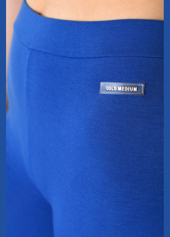 Лосини жіночі трикотажні синього кольору Let's Shop (279724115)