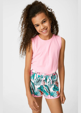 Летние шорты для девочки 134 размер 2146257 C&A (297365047)