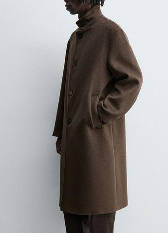Коричневое демисезонное Пальто Zara