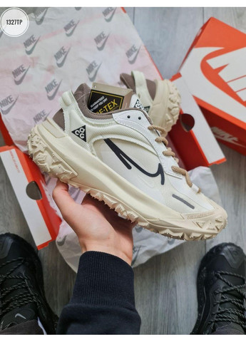 Бежеві Осінні кросівки чоловічі nike acg mounth fly beige найк асж маунс флай No Brand