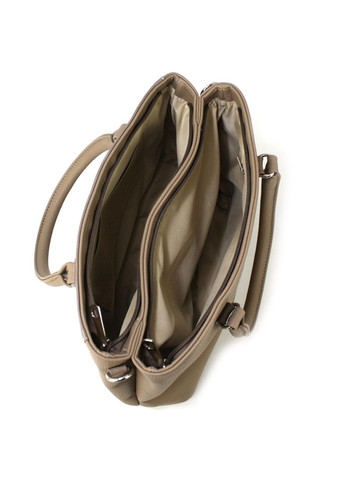 Каркасная женская сумка 0-51318625 бежевая Voila (361318984)