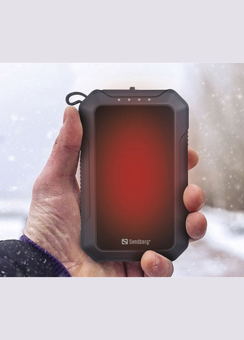 Универсальная мобильная батарея Hand Warmer Powerbank 10000mAh Black (42065) Sandberg (315435306)