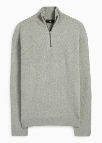 Світло-сірий демісезонний светр C&A