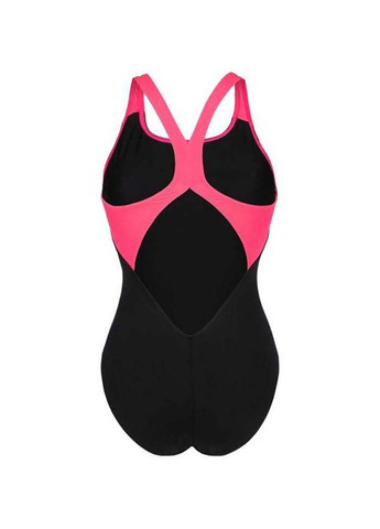 Чорний демісезонний купальник закритий для жінок dreamhline swimsuit v back чорний Arena