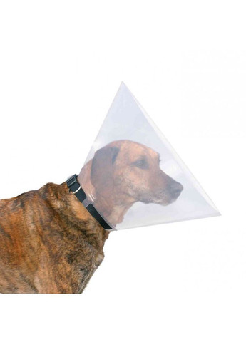 Ветеринарный воротник для собак М пластик, 3844см/20 см Trixie (292114589)