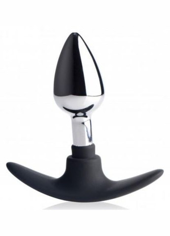 Анальний металевий затор Dark Invader Anal Plug Metal, Small Master Series (297131734)