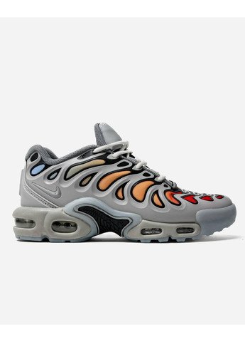Серые демисезонные кроссовки мужские nike air max tn plus drift grey multicolor найк аир макс тн плюс No Brand