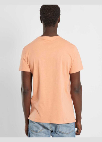 Светло-оранжевая футболка,бледно-кирпичный, Kiabi