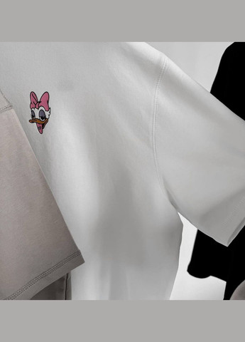 Женский серый костюм комплект футболка с качественным принтом и качественными велосипедами No Brand костюм (293510761)