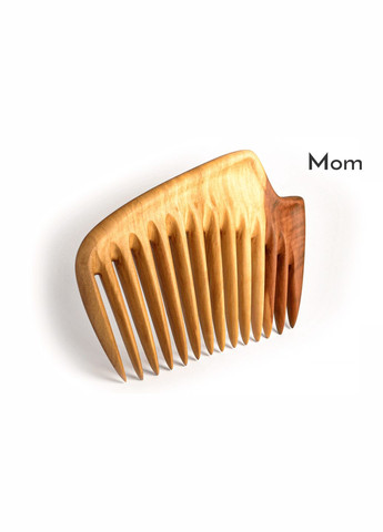 Жіночий Гребінець/Гребінець для Волосся Mom&baby 2шт Ручна Робота Дерев'яний Груша WPG (336550349)