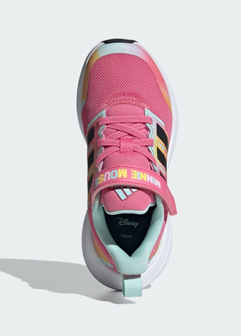 Розовые всесезонные кроссовки fortarun x disney adidas