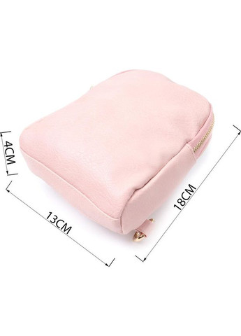 Сумка жіноча планшет для документів рюкзак слінг в дорогу сумочка для телефону Рожевий 34749 Vintage (332612613)