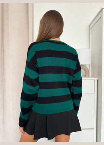 Зелений демісезонний светр wn20-657 зелений ISSA PLUS