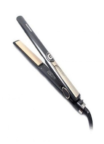 Праска-випрямляч для волосся GM-416 з керамічним покриттям Чорний Geemy (305057671)