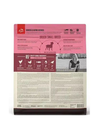 Сухой корм для собак (0064992714765) Orijen Small Breed 1.8 кг (369878358)