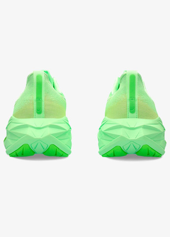 Лаймовые демисезонные кроссовки для бега мужские Asics Novablast 4