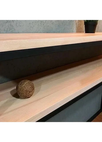 Консольний столик LOFT для роботи та кабінету чорний (NS-359) No Brand (396500418)