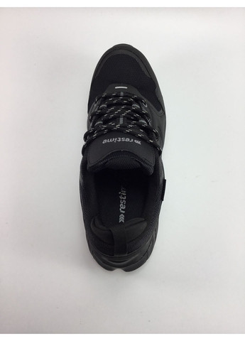 Черные демисезонные мужские кроссовки Restime