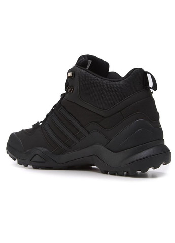 Чорні Осінні кросівки чоловічі adidas terrex gore-tex high termo black адідас No Brand