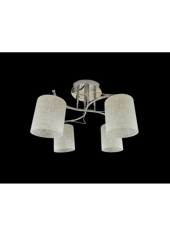 Стельова Люстра на 4 плафони 6921B/4 (Хром) Valeso (353495397)