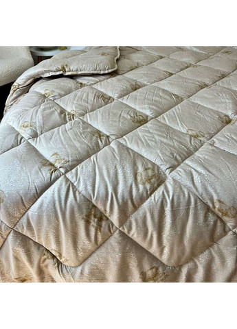 Одеяло "Pure Wool" -невесомый комфорт, бежевый цвет размер 150*210 см, плотность 350 г/м^2. No Brand (366561144)