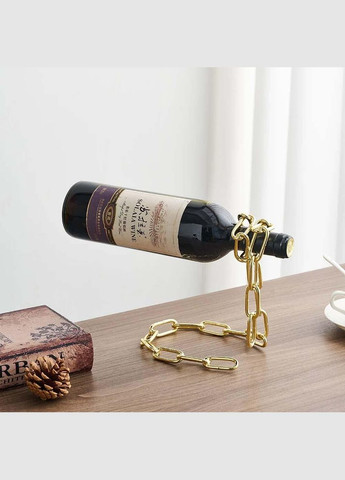 Подставка под бутылку для вина в форме золотой цепи (NR0202_2) No Brand (315885341)