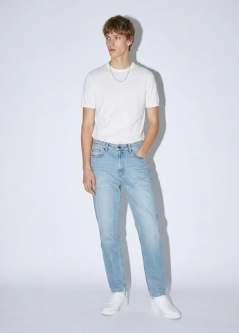 Чоловічі світло-блакитні джинси RELAXED FIT LTB (396523711)