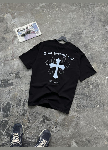 Чорно-біла комплект з двох оверсайз футболок🔱 Luna