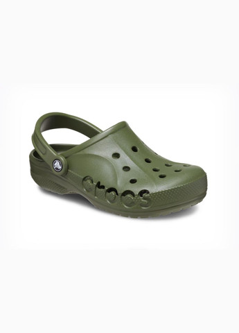 Зеленые сабо baya clog army green 10126 Crocs
