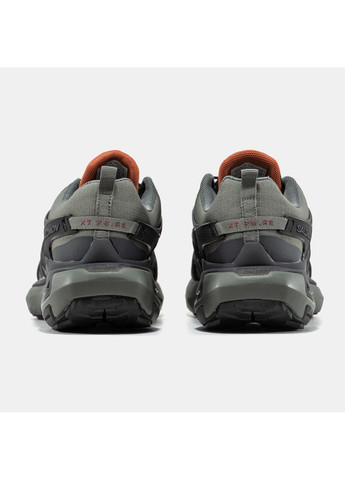 Оливковые (хаки) демисезонные кроссовки мужские Salomon XT Pu.Re Gore-Tex Khaki Black Termo | Саломон XT Pu.Re Термо