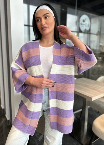 Сиреневый демисезонный кардиган Allthings