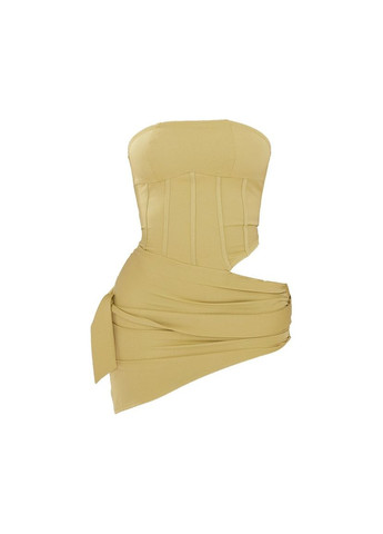 Зеленое платье PrettyLittleThing