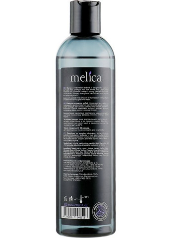 Шампунь с экстрактом лука для поврежденных волос Shampoo 300ml (649559-77806) Melica Organic (369136479)