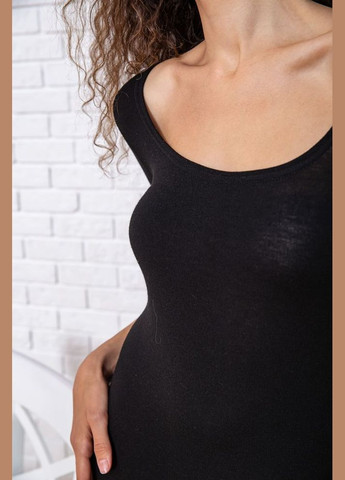 Темно-синее повседневный мини-платье с рукавом 3/4 свободного кроя демисезонное для женщин черно-синее (sku_167r154) No Brand однотонное