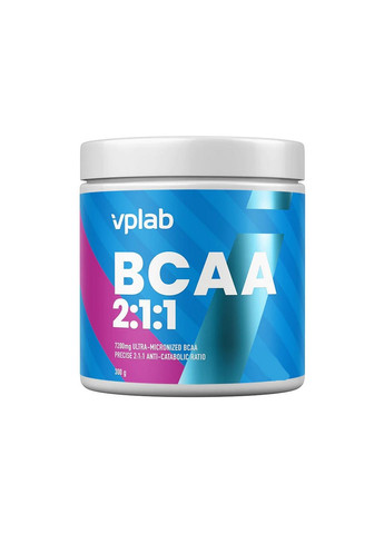 Аминокислота BCAA 2:1:1, 300 грамм Малина VPLab Nutrition (293339817)