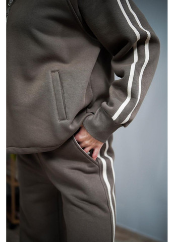 Женский костюм на замке с начесом светлый лимон (М208.4) UMON (363979533)