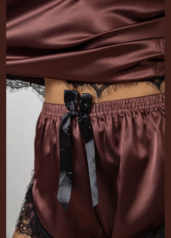 Коричнева піжама жіноча Ager 238R57408