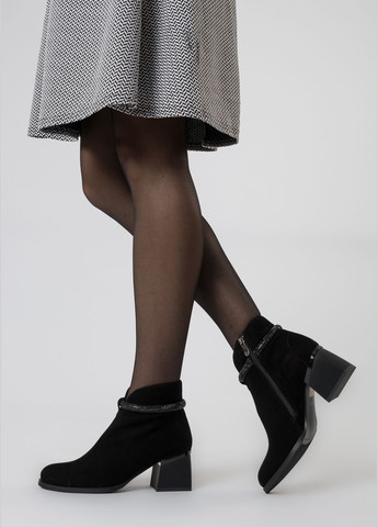 Черные ботильоны (1678б) Brocoli