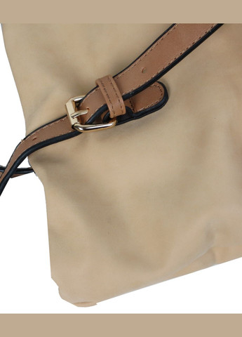 Вертикальная женская сумка из эко кожи Бежевая Giaguaro (297643304)