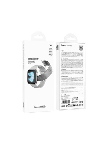 Смарт-часы Y42 Smart Watch (Call Version) Silver Hoco (395425108)