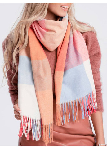 Кашеміровий палантин шарф у клітину з бахромою PASHMINA No Brand (362666279)